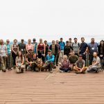 Post-event hike group photo at OMS 2018