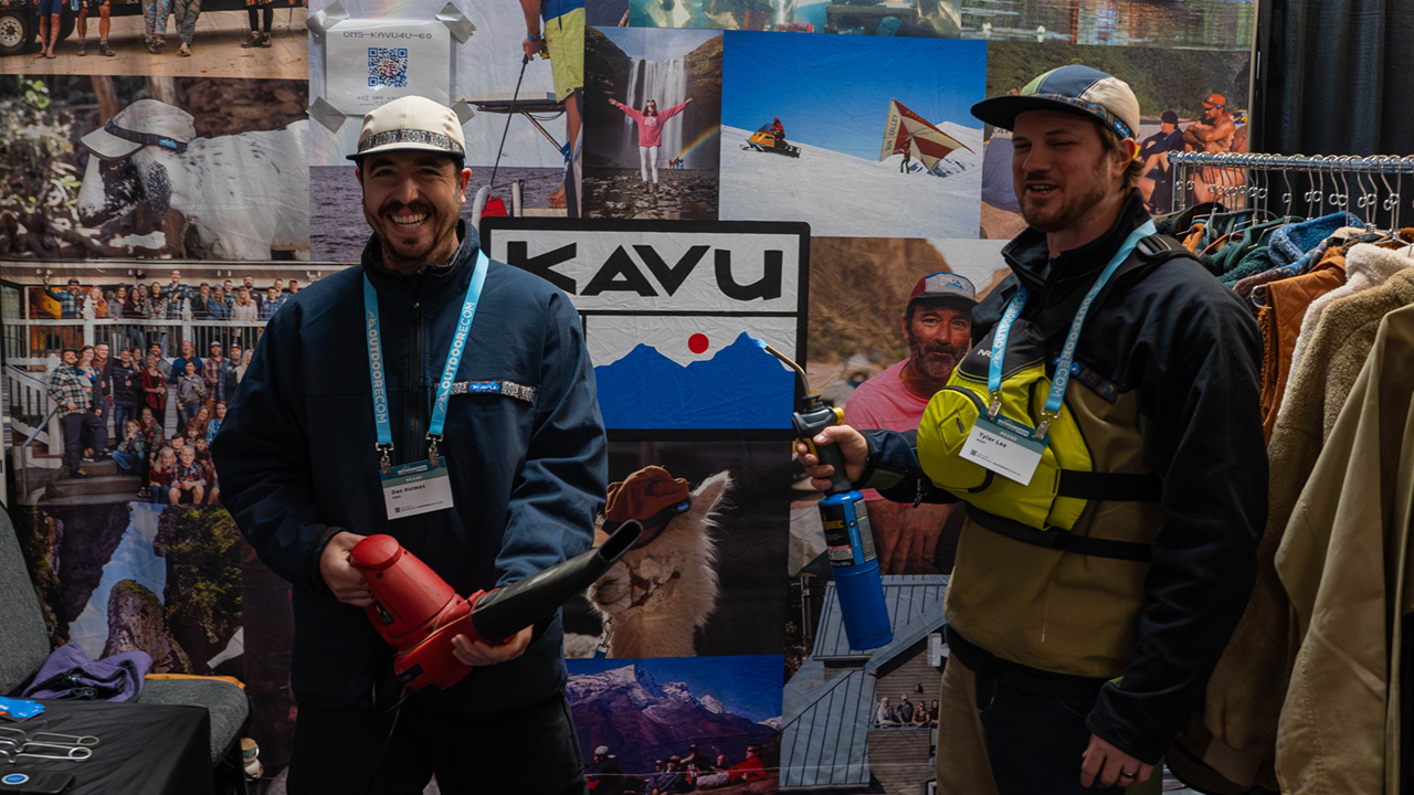 Kavu Booth doing shenanigans
